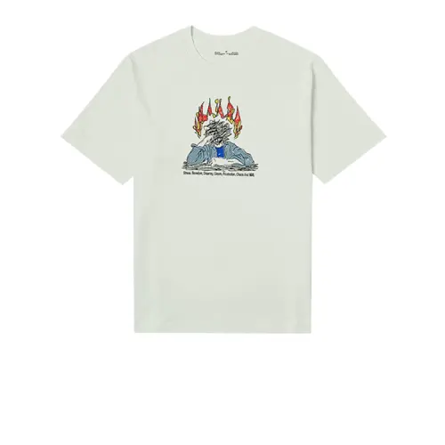 Vans T Shirts Unisex White Crew Neck Moderate Straight Fit