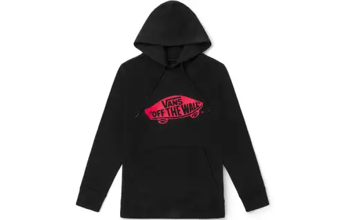 Vans Sweatshirts Unisex Black Hooded Moderate Regular