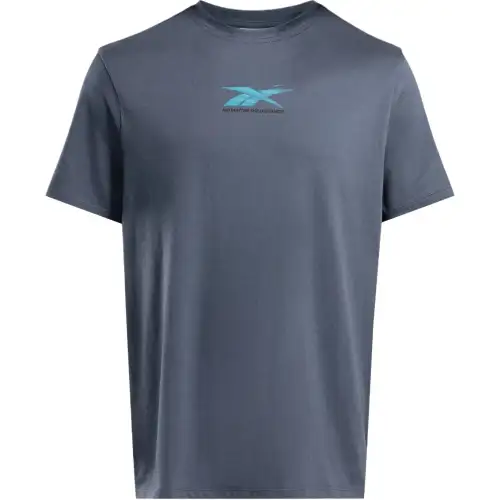 Reebok T Shirt Unisex Gray Blue