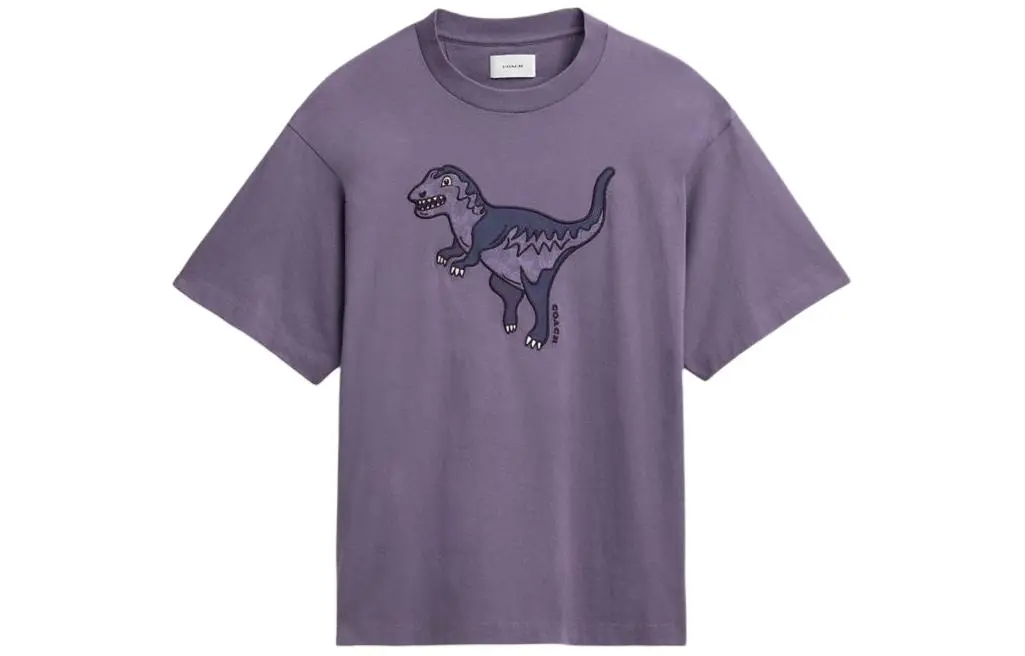 COACH SS24 T Shirt Men's Purple