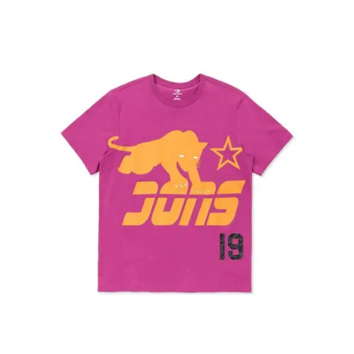 Converse x Just Don T Shirt Men's Rose Red