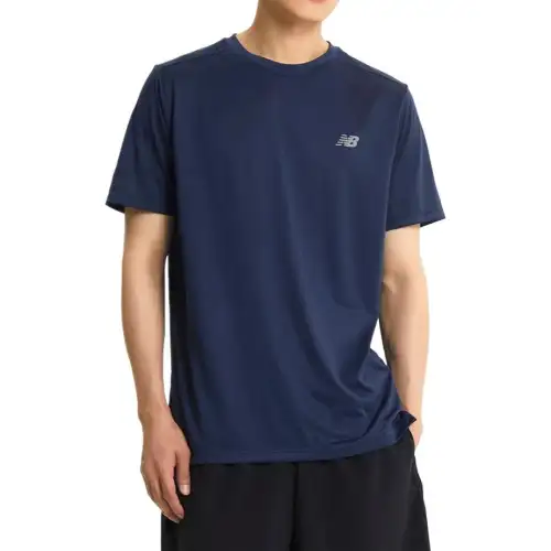New Balance T Shirt Men's Marine Blue
