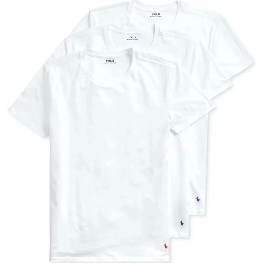 Polo Ralph Lauren Cotton T shirt Pack Of Three