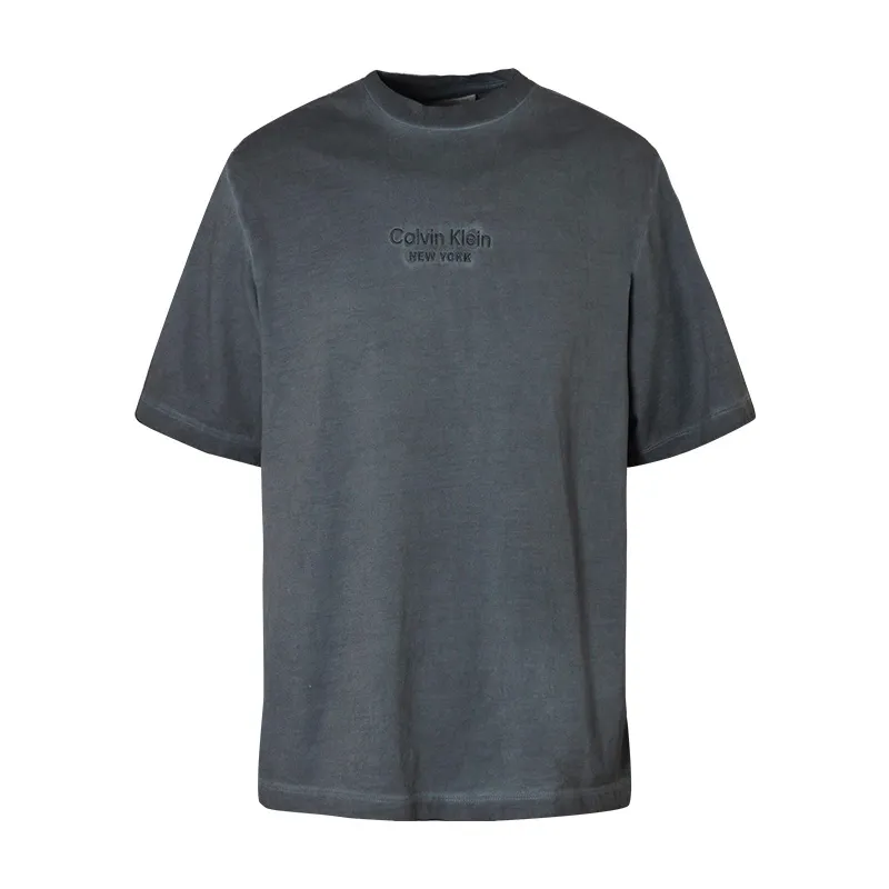 CALVIN KLEIN T Shirt Men's Gray Blue