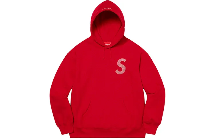 Supreme Swarovski S-logo hoodie