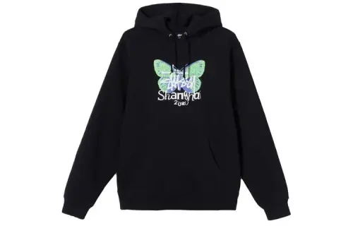 Stussy Sweatshirts Men's Hooded Moderate Regular