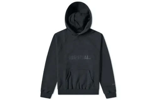 Fear Of God Essentials X Ssense Pullover Hoodie Applique Logo