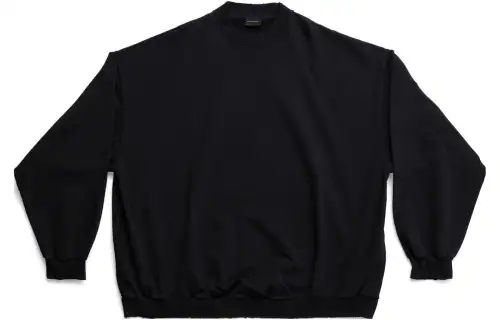 Balenciaga FW22 Sweatshirt Regular Fit Men's Black