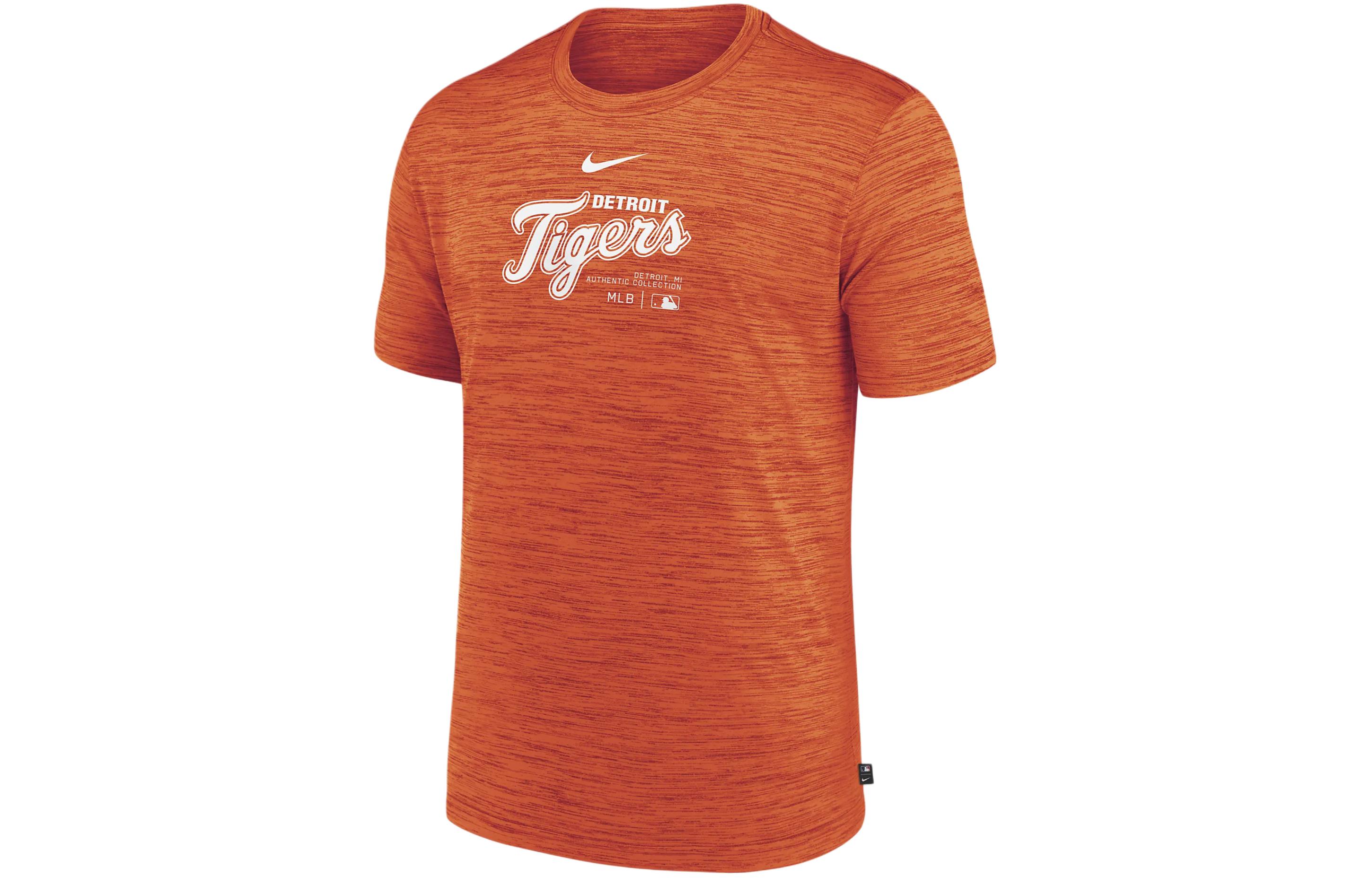 Nike Detroit Tigers Authentic Collection Practice Velocity Men's Nike Dri FIT Mlb T Shirt