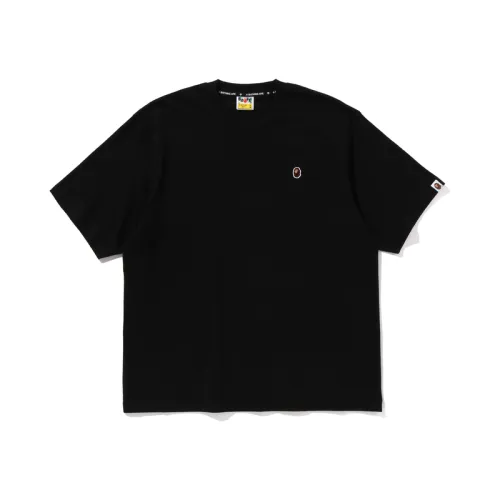 A Bathing Ape logo-embroidered T-shirt
