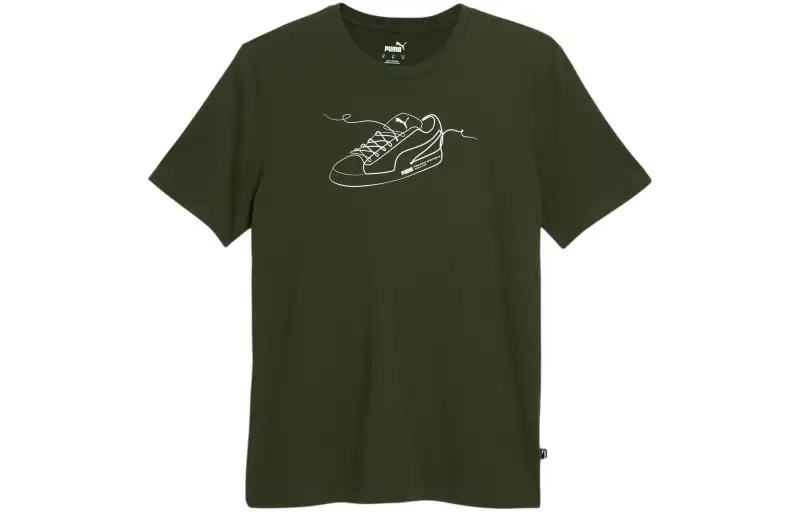 PUMA T Shirt Men's Peach Blossom Color