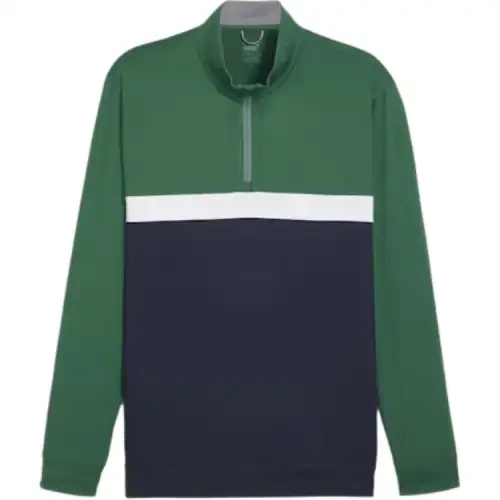 PUMA Pure Colorblock Men's Golf 1/4 Zip Pullover