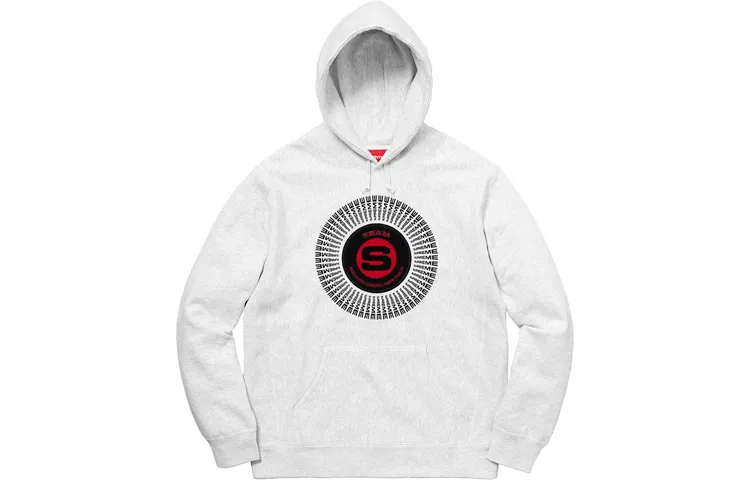 Supreme Chenille Applique Hooded Sweatshirt