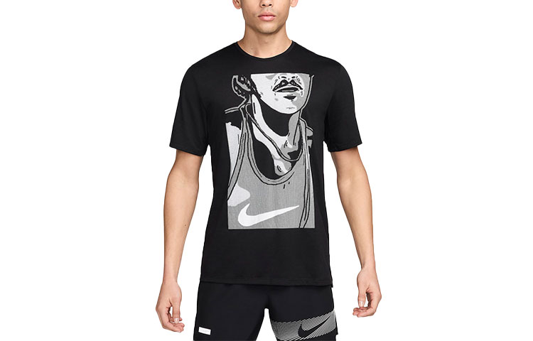 Nike SS24 Running T Shirt Men’s Black