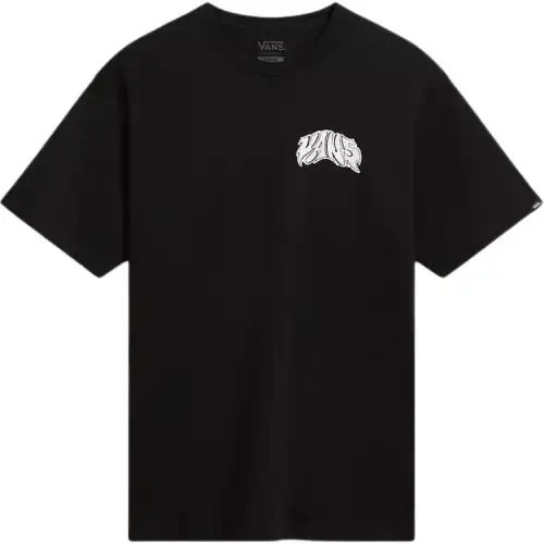 Vans T Shirts Men's Black Crew Neck