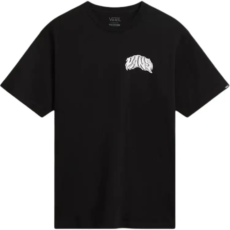 Vans T Shirts Men's Black Crew Neck