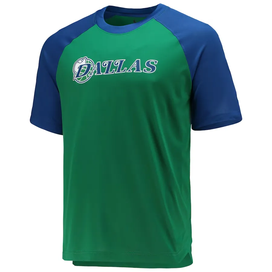 Nike x NBA Dallas Mavericks T Shirt Unisex Blue Green