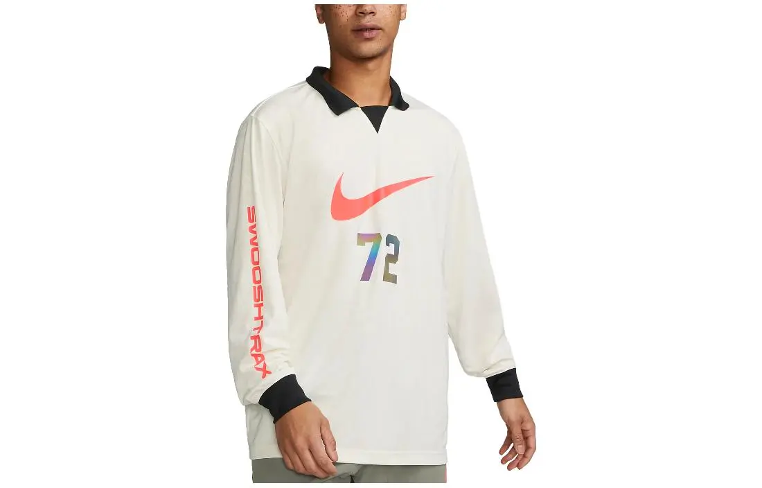 Nike Sweatshirts Men's White Lapel Moderate Other