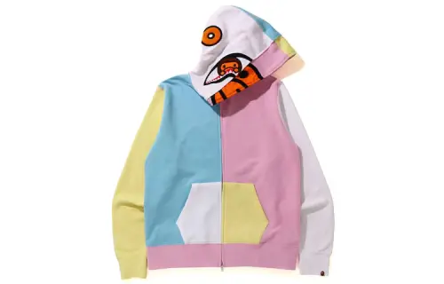 A BATHING APE Shark Series Sweatshirt Men's Pink