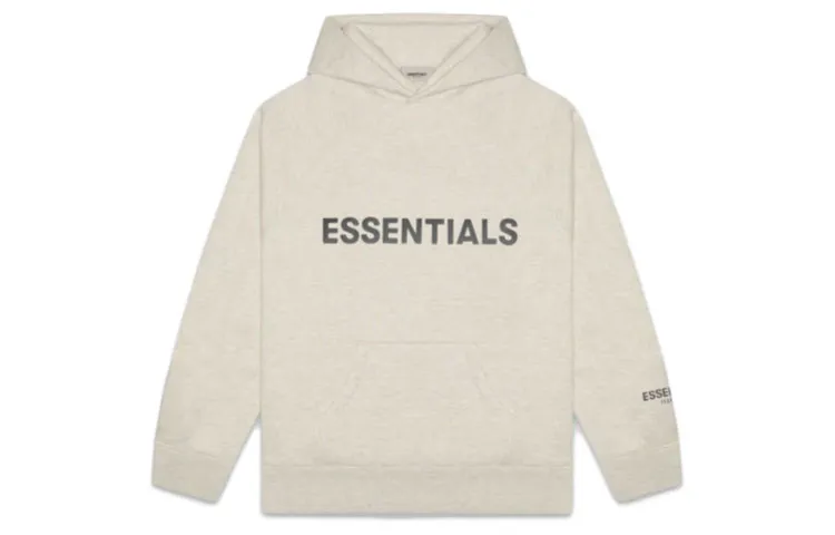 Fear Of God Essentials Pullover Hoodie Applique Logo