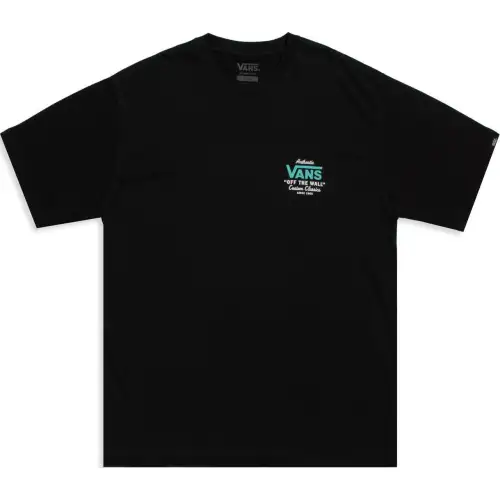 Vans T Shirts Men's Black Crew Neck