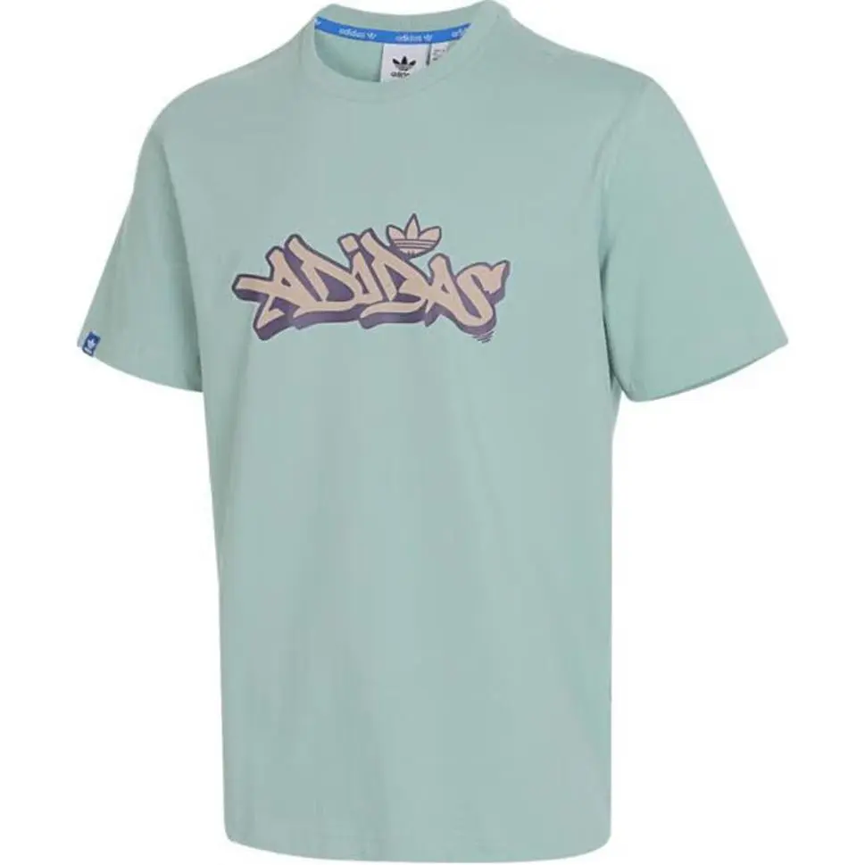 Adidas Originals SKATE TEE SS T Shirt Men's Green