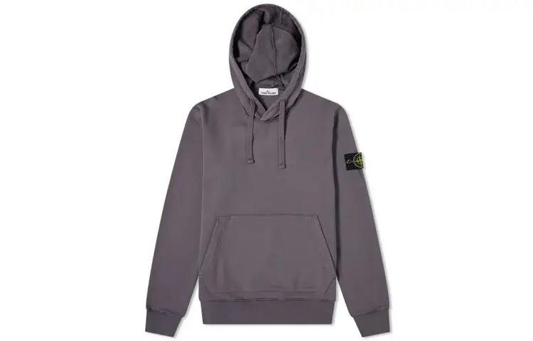 STONE ISLAND Sweatshirts Men's Gray Hooded Moderate Regular