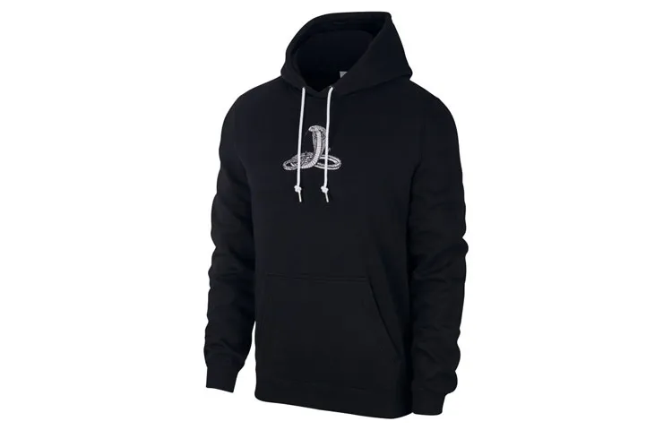 Nike Sweatshirts Men's Black Hooded Moderate Regular