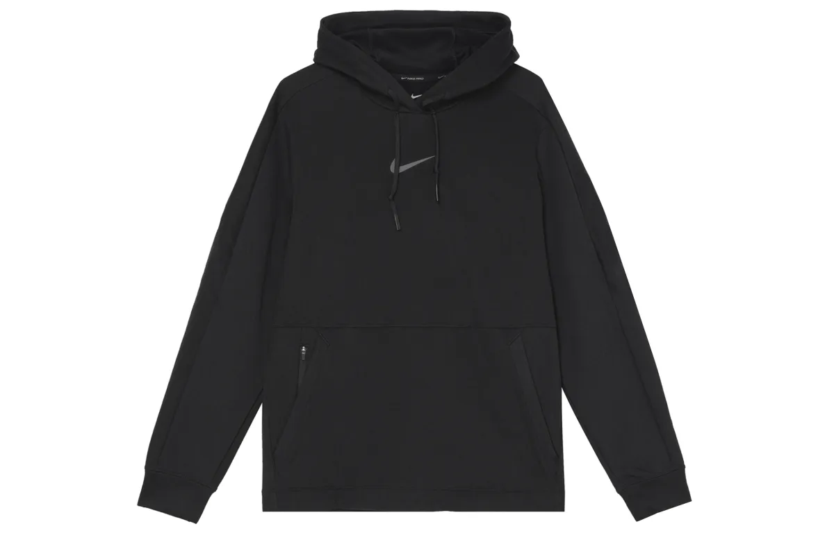 Nike Sweatshirts Men's Black Hooded Moderate Regular