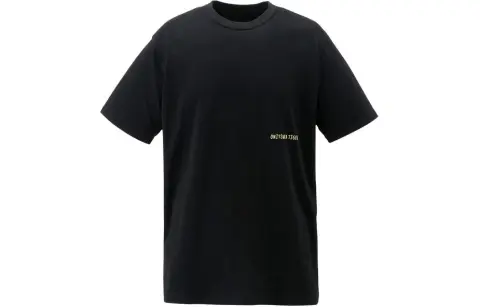 Onitsuka Tiger T Shirt Unisex Black