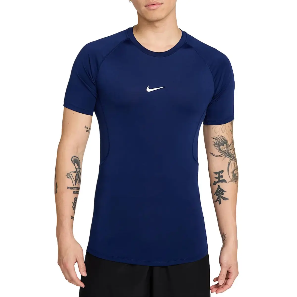Nike Dri FitPro Collection T Shirt Men's Blue Void/White