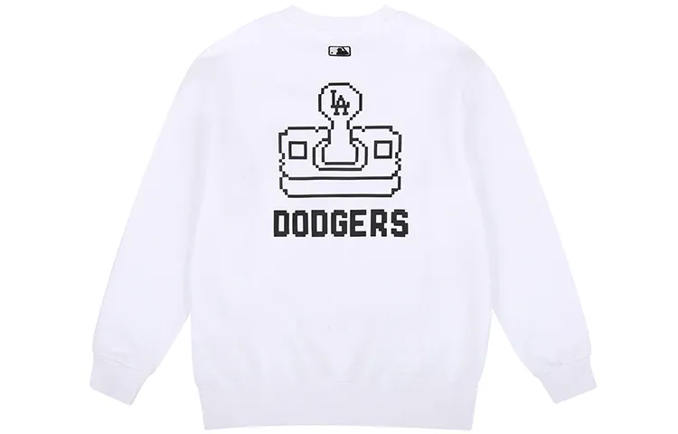 MLB Sweatshirts Unisex White Crew Neck Moderate