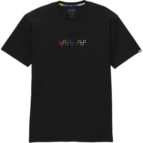 Vans Together As Ourselves T Shirts Unisex Black Crew Neck Moderate Straight Fit