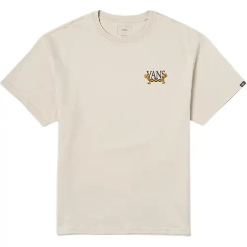 Vans T Shirts Unisex Oat Crew Neck Moderate Straight Fit