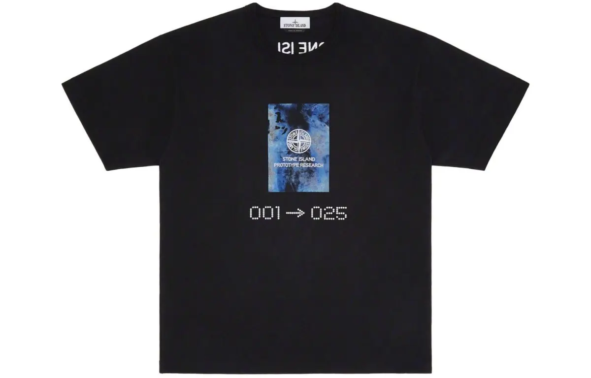 STONE ISLAND T Shirt Men's Black