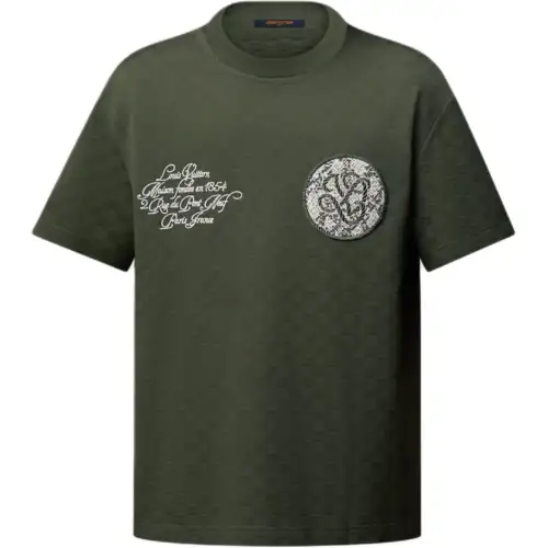 Lv Damier Pique T Shirt