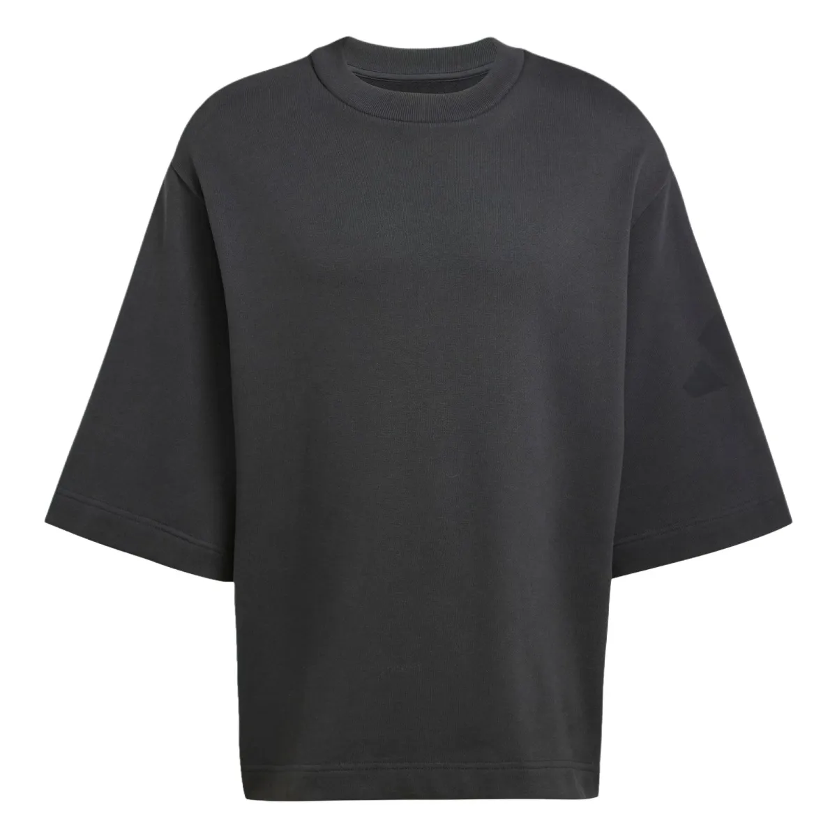 Adidas T-Shirts Men's Black Crew Neck Moderate