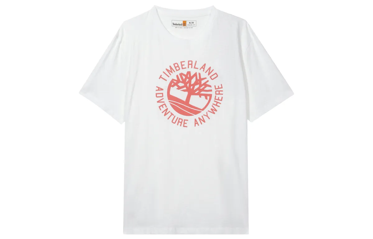 Timberland Raglan Sleeve T-Shirt Men's White