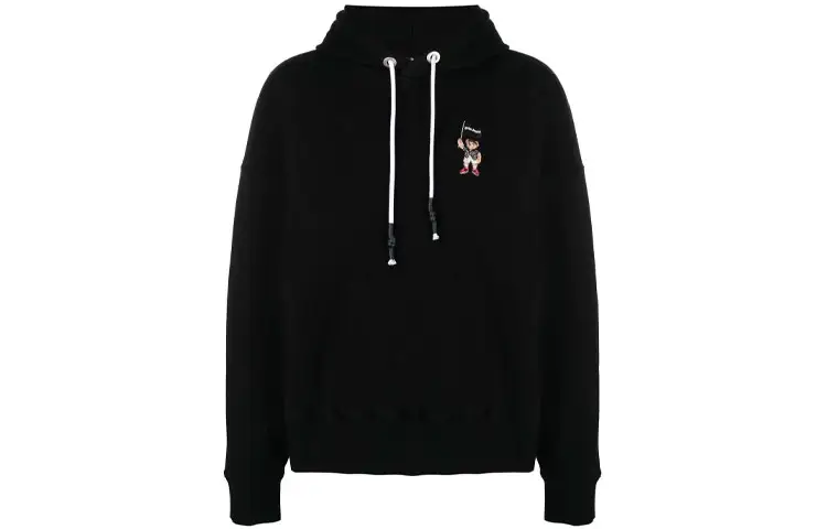 PALM ANGELS Small Pirate Bear Hoodie