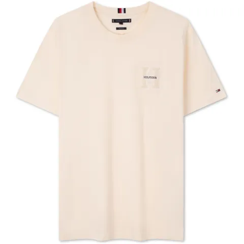 Tommy Hilfiger T-Shirts Men's Crew Neck Moderate Straight Fit