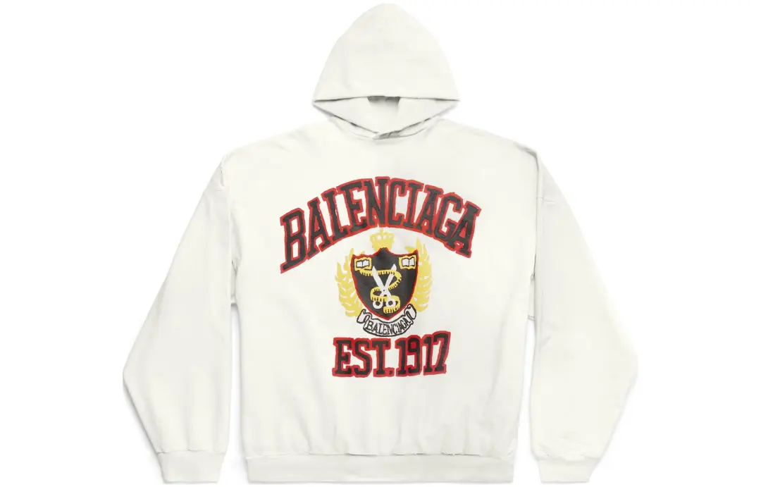 Balenciaga College Popover Hoodie