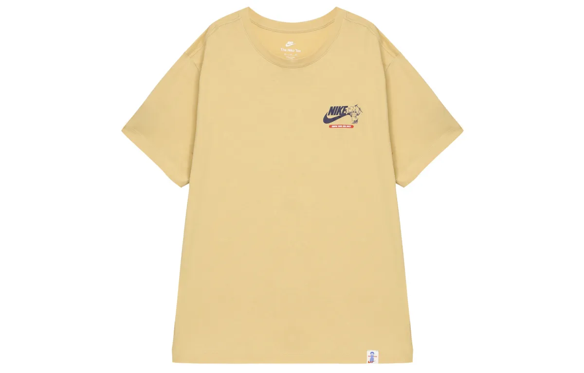 Nike Sportswear T Shirt Men's Yellow
