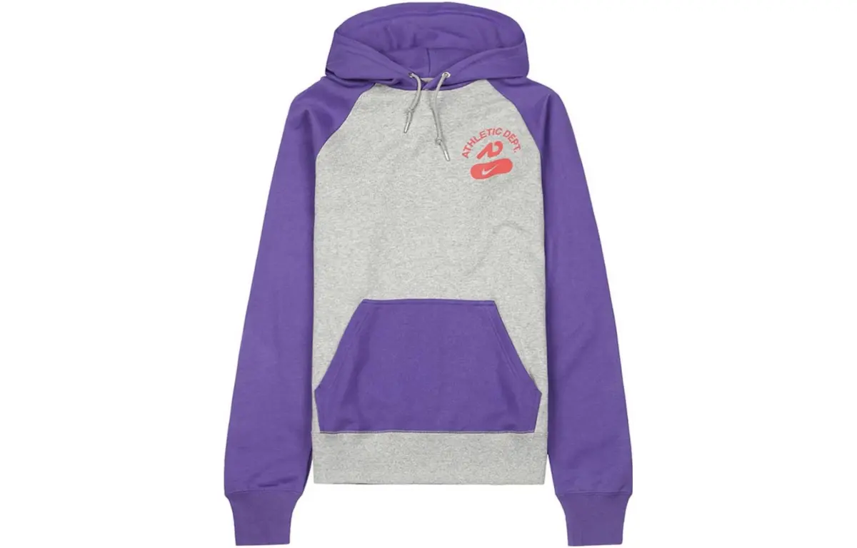 Nike Sports Life Collection Sweatshirt Unisex Gray Purple