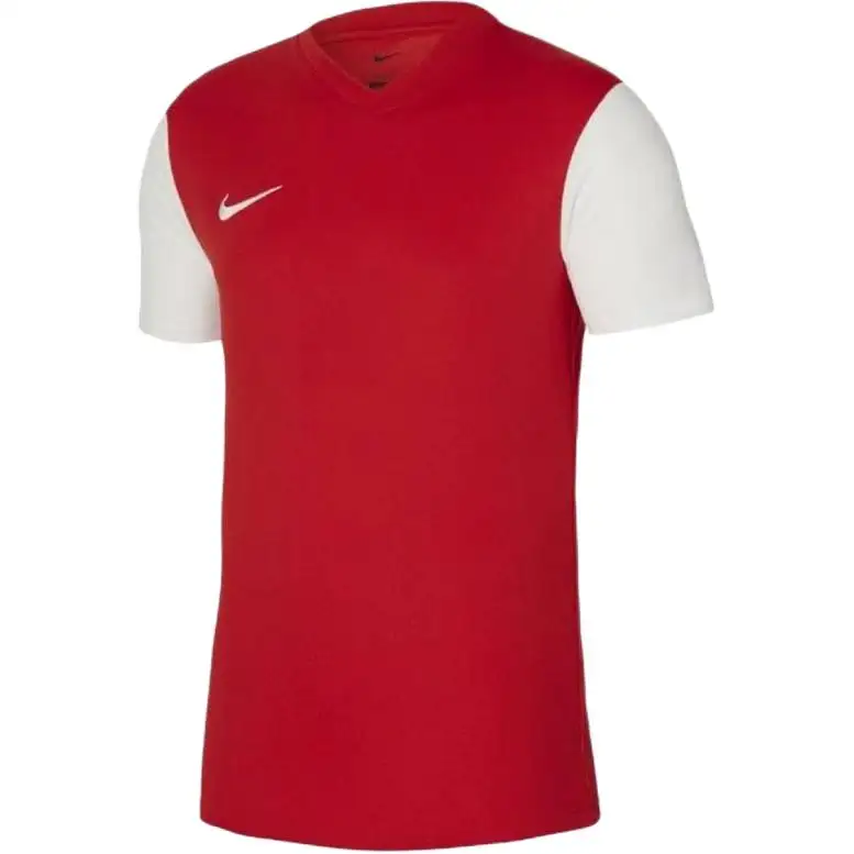 Nike T Shirts Men's Red Crew Neck Moderate Straight Fit