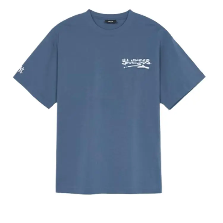 MLB New York Yankees SS25 T Shirt Unisex Indigo
