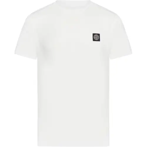 STONE ISLAND Compass Patch Crewneck T Shirt