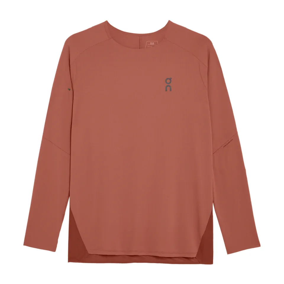 On Performance T Shirt Men's Reddish Umber/Gemstone Red