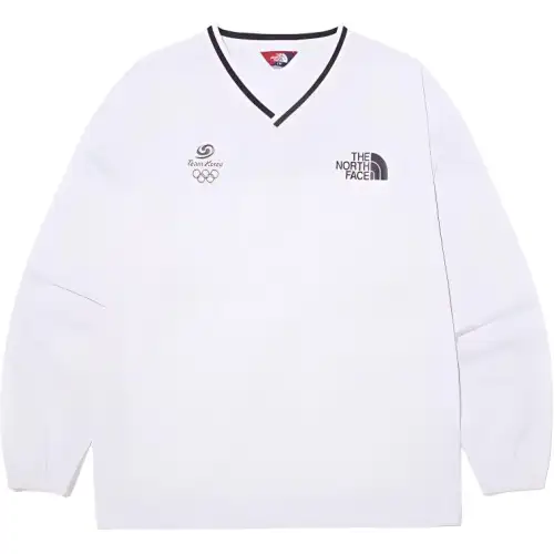 THE NORTH FACE Korea National Team Uniform Olympic Collection SS24 T Shirt Unisex White