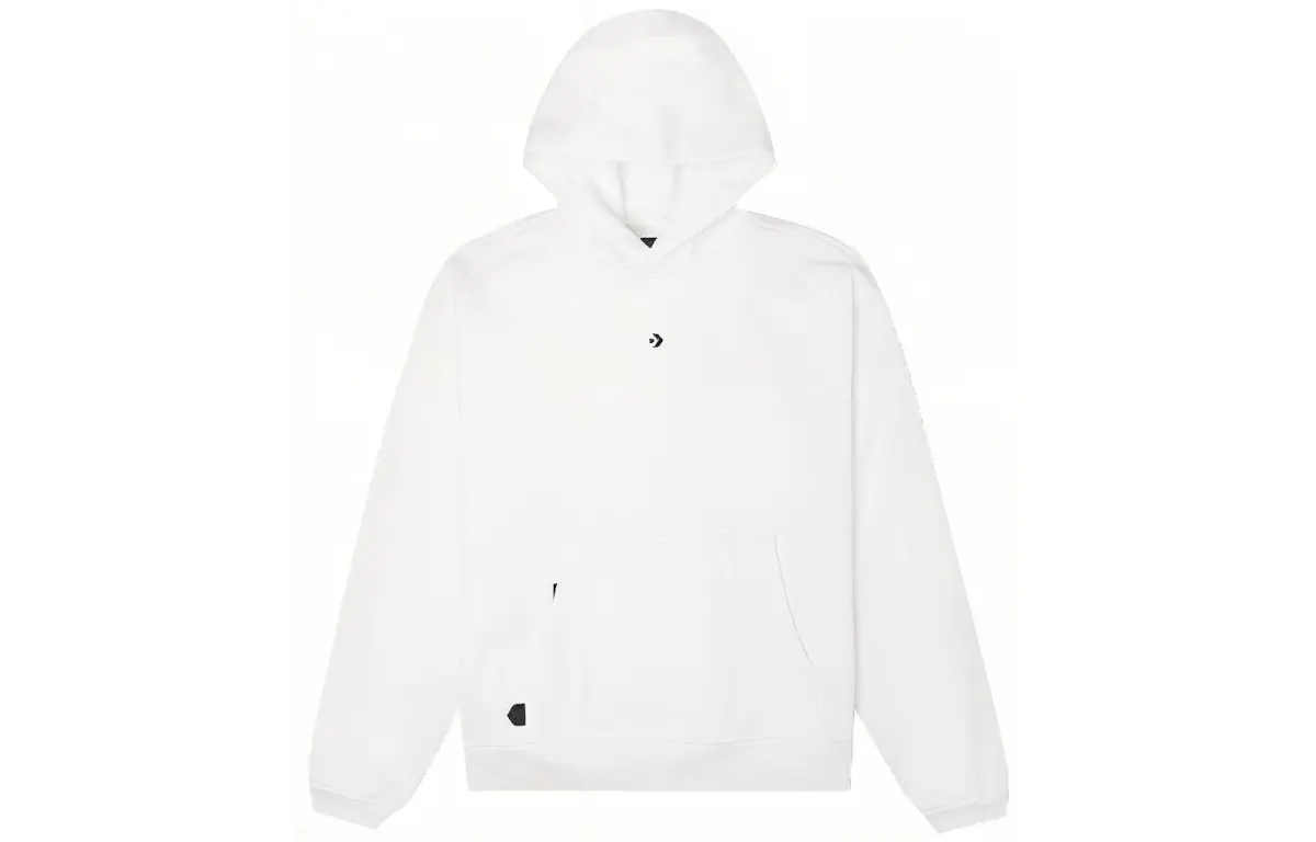 Converse Sweatshirts Unisex White Hooded Thickened Regular