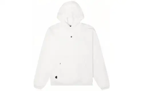 Converse Sweatshirts Unisex White Hooded Thickened Regular
